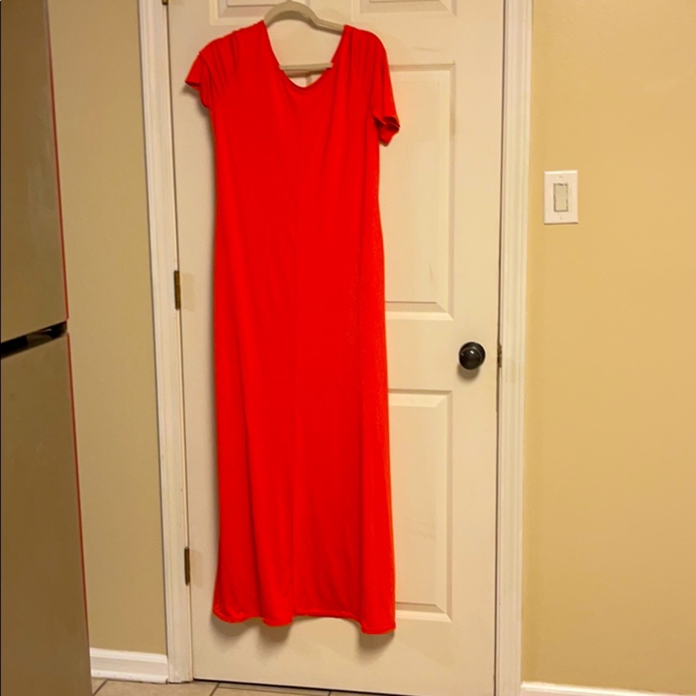 Orange Maci Dress
